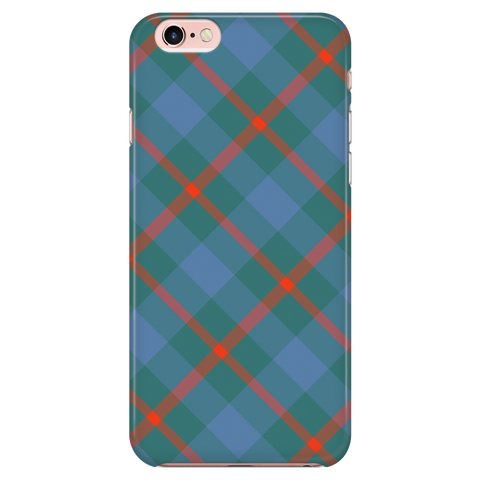 Image of Agnew Ancient Scottish Plaid Tartan Phone Case - shirtskishirt