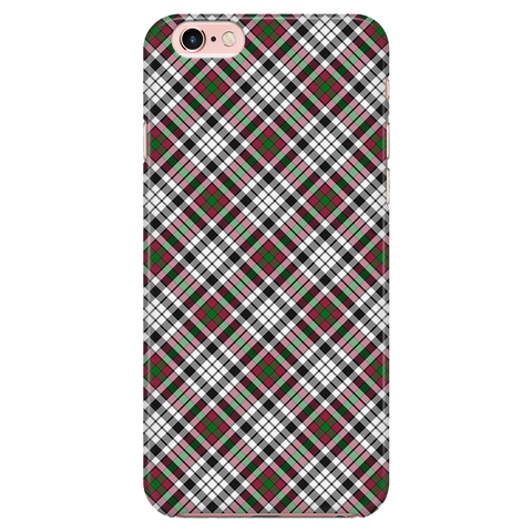 Image of Borthwick Scottish Plaid Tartan Phone Case - shirtskishirt