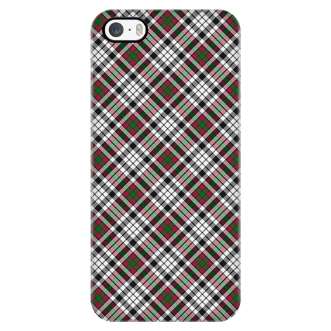 Image of Borthwick Scottish Plaid Tartan Phone Case - shirtskishirt