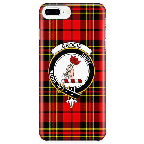 Image of Brodie Modern Scottish Clan Tartan Phone Case - shirtskishirt