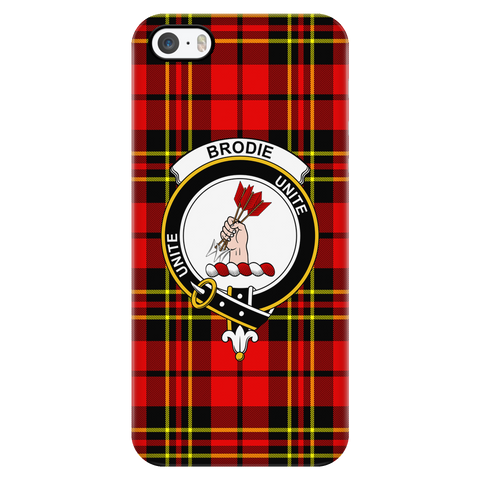 Image of Brodie Modern Scottish Clan Tartan Phone Case - shirtskishirt