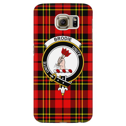 Image of Brodie Modern Scottish Clan Tartan Phone Case - shirtskishirt