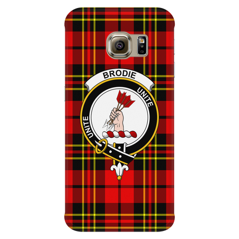 Image of Brodie Modern Scottish Clan Tartan Phone Case - shirtskishirt