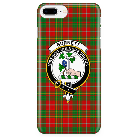 Image of Burnett Scottish Clan Tartan Phone Case - shirtskishirt