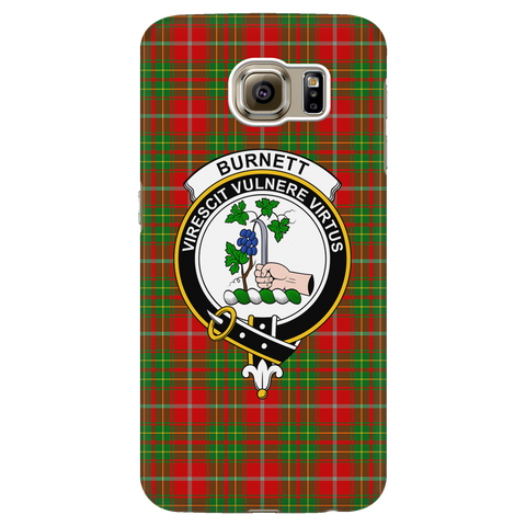 Image of Burnett Scottish Clan Tartan Phone Case - shirtskishirt