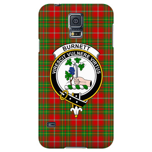 Burnett Scottish Clan Tartan Phone Case - shirtskishirt