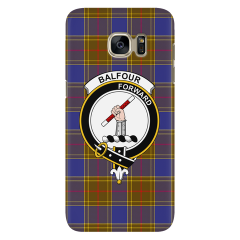 Image of Balfour Modern Scottish Clan Tartan Phone Case - shirtskishirt