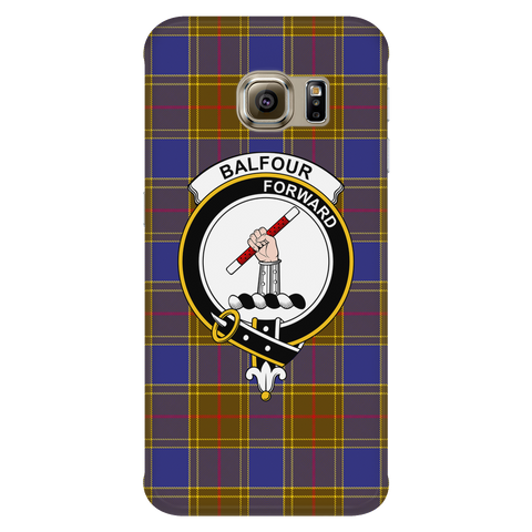 Image of Balfour Modern Scottish Clan Tartan Phone Case - shirtskishirt