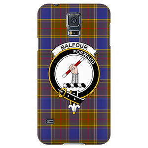 Balfour Modern Scottish Clan Tartan Phone Case - shirtskishirt