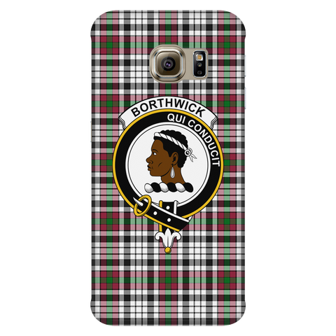 Image of Borthwick Scottish Clan Tartan Phone Case - shirtskishirt