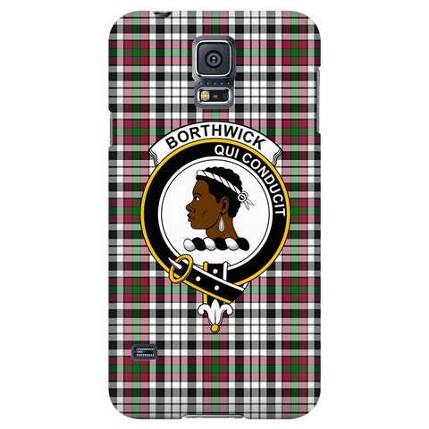 Image of Borthwick Scottish Clan Tartan Phone Case - shirtskishirt