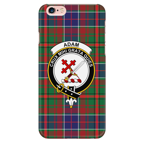 Image of Adam Ancient Scottish Clan Tartan Phone Case - shirtskishirt