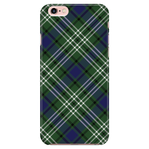 Image of Blyth Tweeside District Scottish Plaid Tartan Phone Case - shirtskishirt