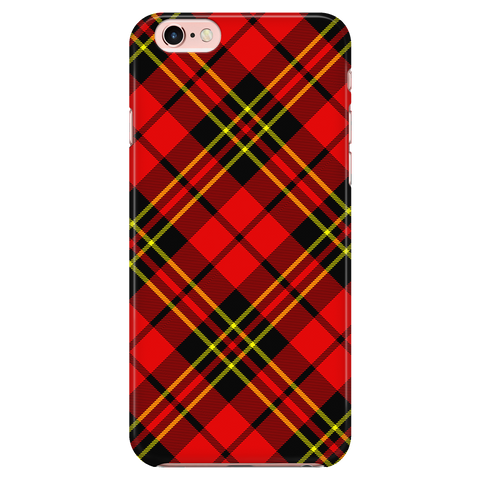 Image of Brodie Modern Scottish Plaid Tartan Phone Case - shirtskishirt