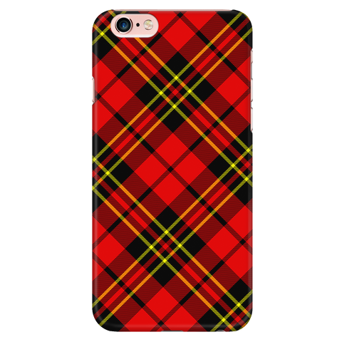 Image of Brodie Modern Scottish Plaid Tartan Phone Case - shirtskishirt