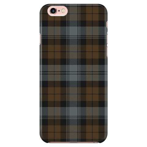 Image of Blackwatch Weathered Scottish Plaid Tartan Phone Case - shirtskishirt