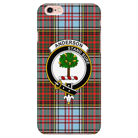 Image of Anderson Ancient Scottish Clan Tartan Phone Case - shirtskishirt