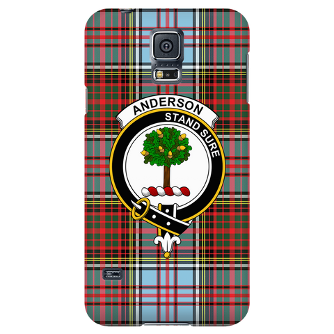 Image of Anderson Ancient Scottish Clan Tartan Phone Case - shirtskishirt