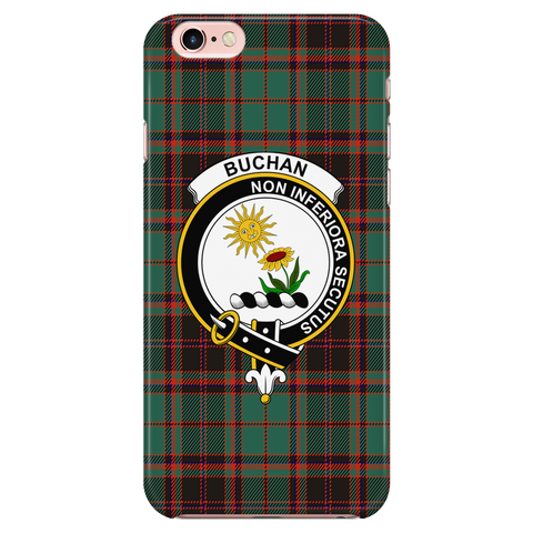 Image of Buchan Ancient Scottish Clan Tartan Phone Case - shirtskishirt