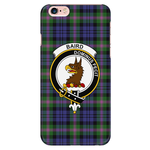 Image of Baird Modern Scottish Clan Tartan Phone Case - shirtskishirt