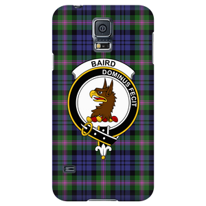 Baird Modern Scottish Clan Tartan Phone Case - shirtskishirt