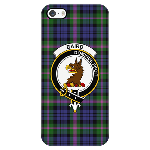 Image of Baird Modern Scottish Clan Tartan Phone Case - shirtskishirt