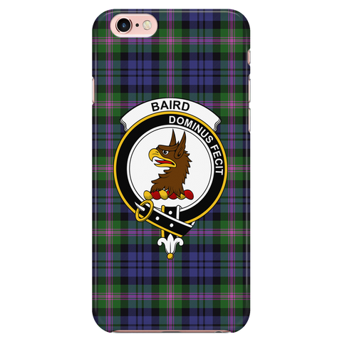 Image of Baird Modern Scottish Clan Tartan Phone Case - shirtskishirt