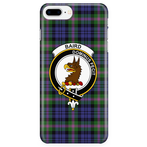 Image of Baird Modern Scottish Clan Tartan Phone Case - shirtskishirt