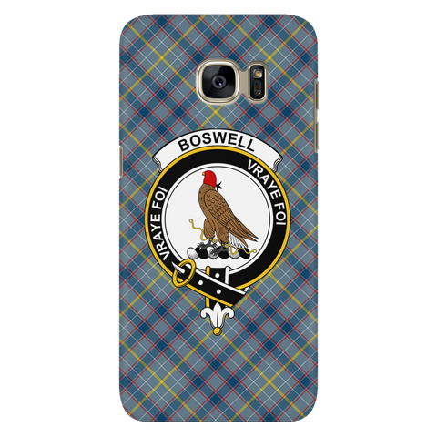 Image of Boswell Scottish Clan Tartan Phone Case - shirtskishirt