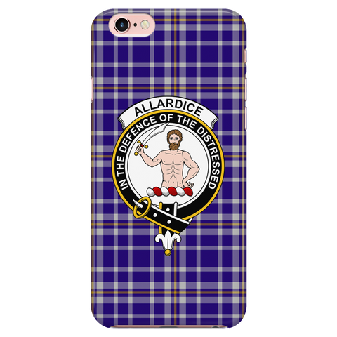 Image of Allardice Scottish Clan Tartan Phone Case - shirtskishirt