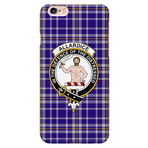 Image of Allardice Scottish Clan Tartan Phone Case - shirtskishirt