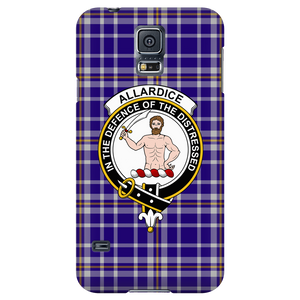 Allardice Scottish Clan Tartan Phone Case - shirtskishirt