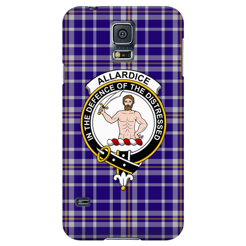 Image of Allardice Scottish Clan Tartan Phone Case - shirtskishirt