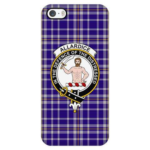 Image of Allardice Scottish Clan Tartan Phone Case - shirtskishirt