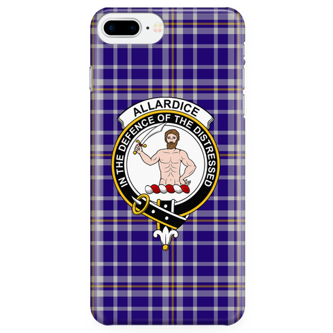 Image of Allardice Scottish Clan Tartan Phone Case - shirtskishirt