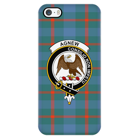 Image of Agnew Ancient Scottish Clan Tartan Phone Case - shirtskishirt