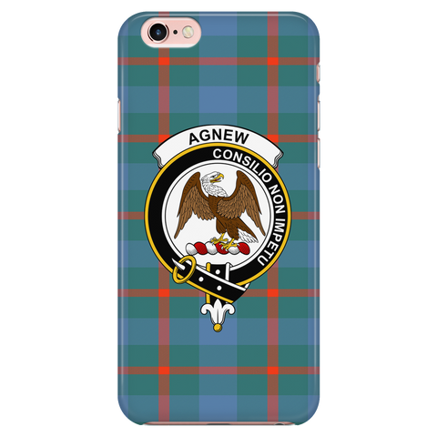 Image of Agnew Ancient Scottish Clan Tartan Phone Case - shirtskishirt