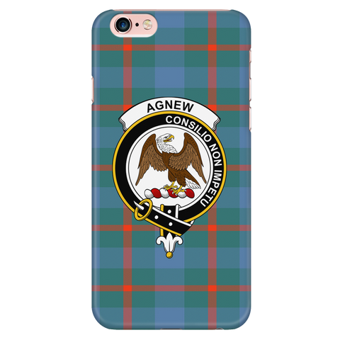 Image of Agnew Ancient Scottish Clan Tartan Phone Case - shirtskishirt