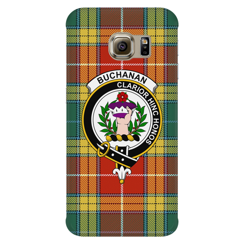 Image of Buchanan Old Sett Scottish Clan Tartan Phone Case - shirtskishirt