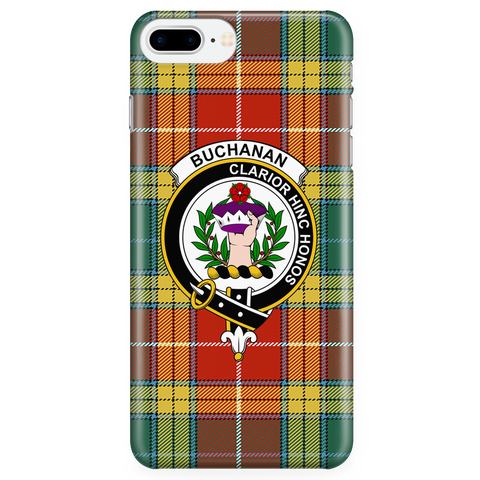 Image of Buchanan Old Sett Scottish Clan Tartan Phone Case - shirtskishirt