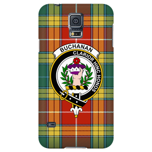 Buchanan Old Sett Scottish Clan Tartan Phone Case - shirtskishirt