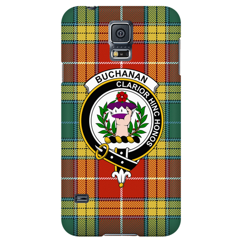 Image of Buchanan Old Sett Scottish Clan Tartan Phone Case - shirtskishirt