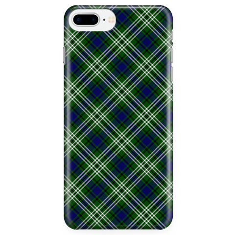 Image of Blackadder Scottish Plaid Tartan Phone Case - shirtskishirt