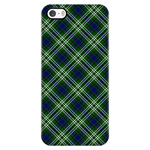 Image of Blackadder Scottish Plaid Tartan Phone Case - shirtskishirt