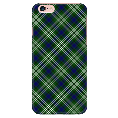 Image of Blackadder Scottish Plaid Tartan Phone Case - shirtskishirt