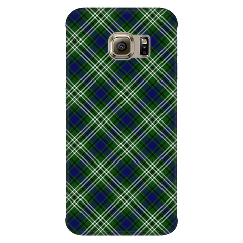 Image of Blackadder Scottish Plaid Tartan Phone Case - shirtskishirt