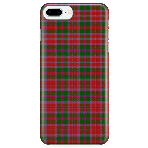 Image of Byres Red Scottish Plaid Tartan Phone Case - shirtskishirt