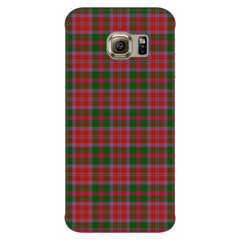 Image of Byres Red Scottish Plaid Tartan Phone Case - shirtskishirt