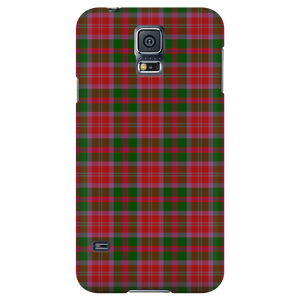 Byres Red Scottish Plaid Tartan Phone Case - shirtskishirt