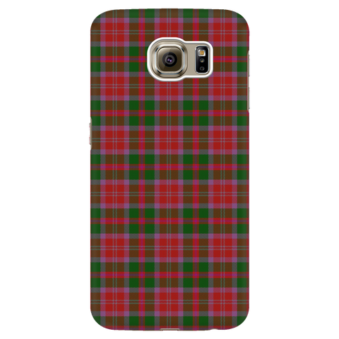 Image of Byres Red Scottish Plaid Tartan Phone Case - shirtskishirt